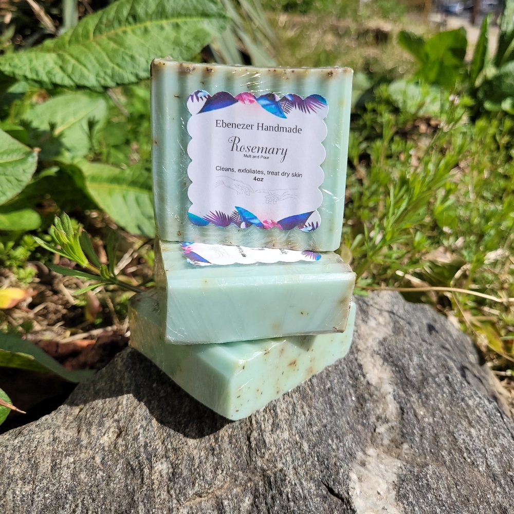 Rosemary soap Handmade 1 soap